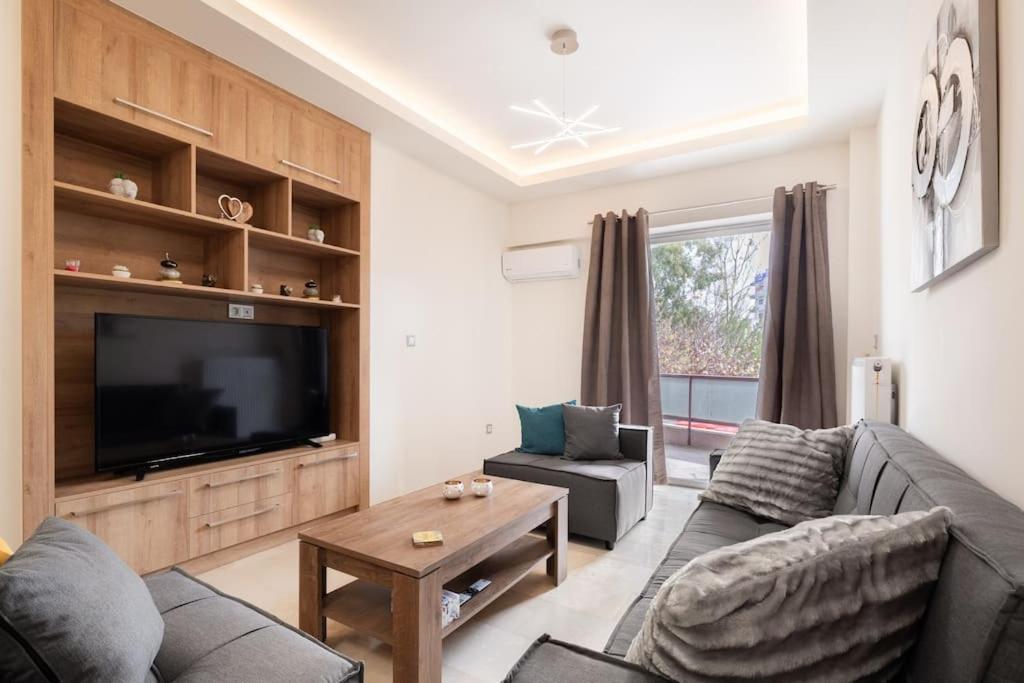 Comfy Flat Near Edem Beach By Atheniankeys Exteriér fotografie
